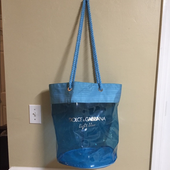 dolce and gabbana clear bag